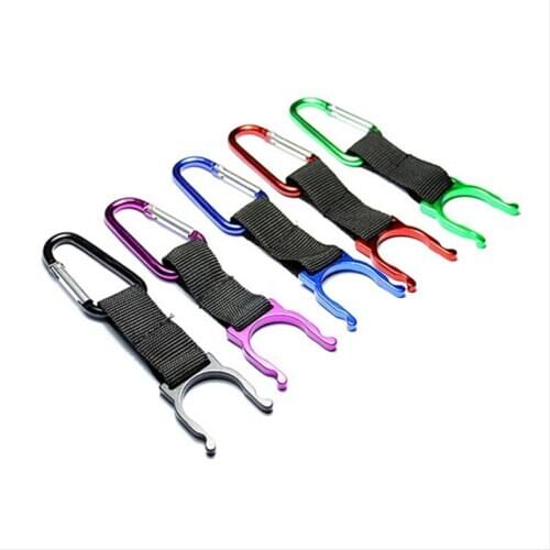 1 PCS Carabiner Water Bottle Buckle Hook Holder Clip Camping Hiking Traveling