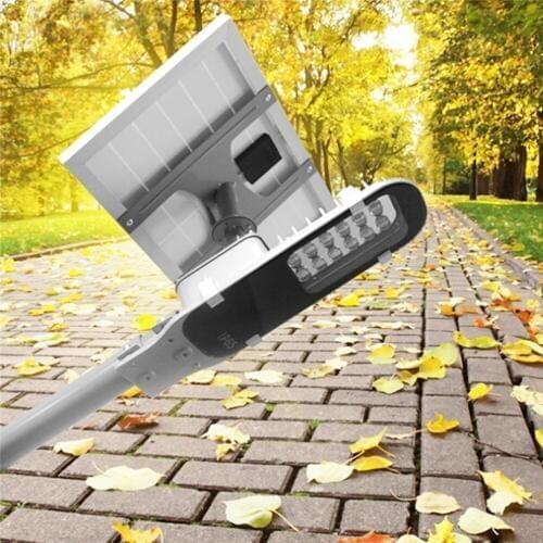 12LED Solar Power LED Street Light 10W Solar Panel + LED Lamp Arm Full Set Solar LED Garden Road Pard Light