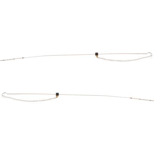 2Pcs Oil Gauge Level Dipstick Pan for Audi A6 A5 A4 2.0L 3.2L 4.2L T40178