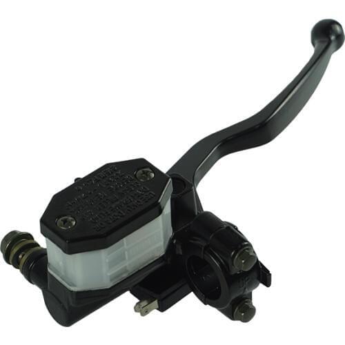 22mm 7/8" Motorcycle Front Right Brake Master Cylinder Lever Reservoir for Suzuki GN125 GS125