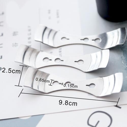 5PCS 3-Hole Candle Wick Centering Device for DIY Candles Making Candle Making Supplies Stainless Steel Candle Wick Holder Device