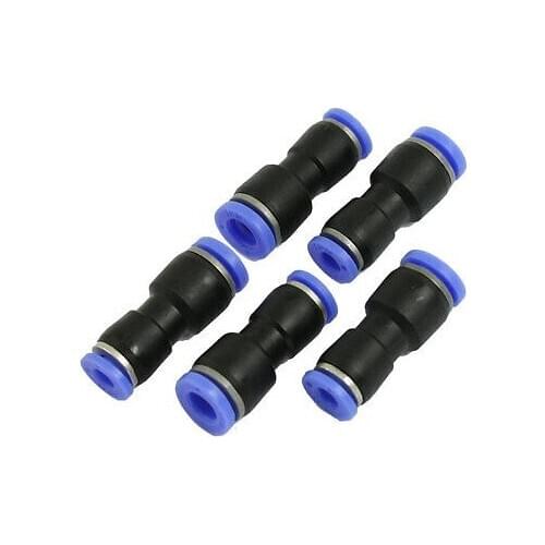 5 Pcs Quick Connector Straight Push In Fittings 4mm to 6mm