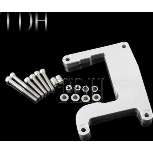 Motorcycle CNC Aluminum Adapter Plate Evo Custom Frames Mount For Harley Twin Cam 1999-2006