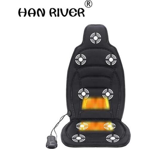 Car massage device multifunctional full-body home chairs cushion neck massage cushion heated car 12V