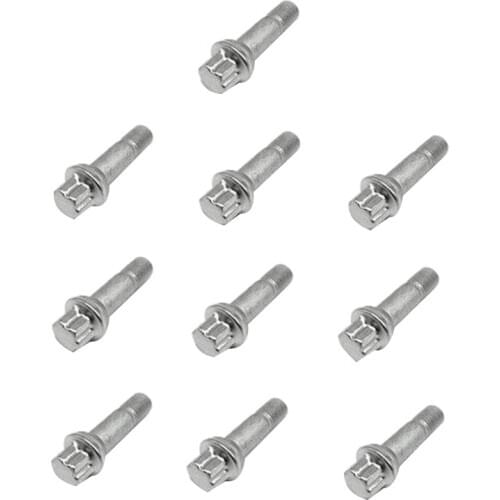 10Pcs Wheel Lug Bolts Nuts for Mercedes Benz W164 W166 X204 W221 C216 C CL E GL ML S Class A0009905407