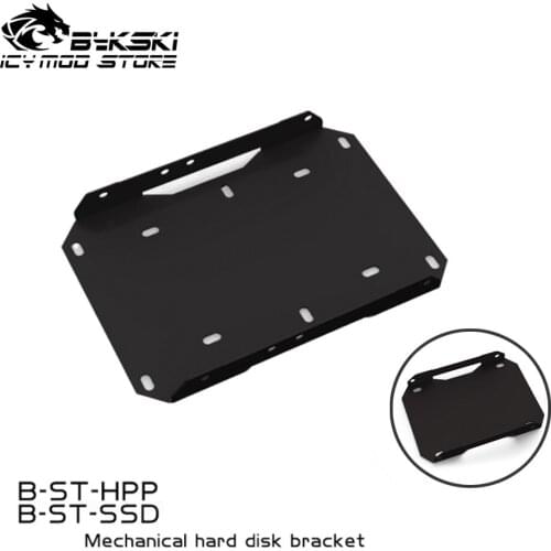 Bykski B-ST-SSD Solid State Hard Disk Stand for2.5"HHD/SSD, B-ST-HPP mechanical hard disk holder for 5.25"HPP
