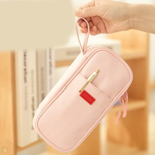 Large Capacity Pencil Case Multifunctional Stationery Bag Organizer Stationery Pencil Pouch for School Office Stuff Pencil Case