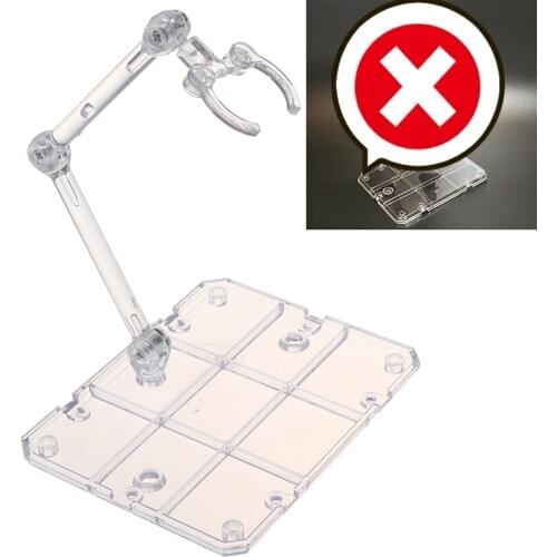 1Set Action Base Clear Display Stand For 1/144 HG/RG Gundam Figure Model Toy