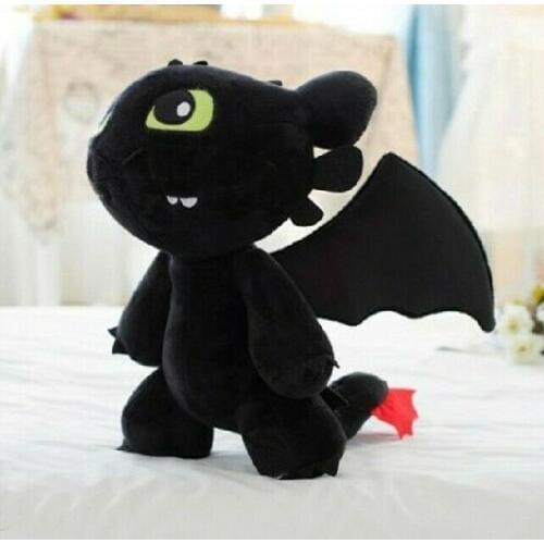Train Dragon othless Night Fury Stuffed Animal Plush y Doll 12