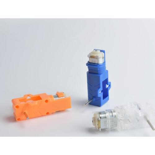 1pc Motor Gearbox 130 Motor + Bracket + Gears + 65mm Hexagon Shaft Kit Speed Reduce Gear-box for RC Car Boats Model Toys