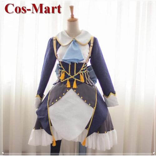 Hot Game Touhou Project Izayoi Sakuya Cosplay Costume Fashion Apron Dress Full Set Female Role Play Clothing Custom-Make Any