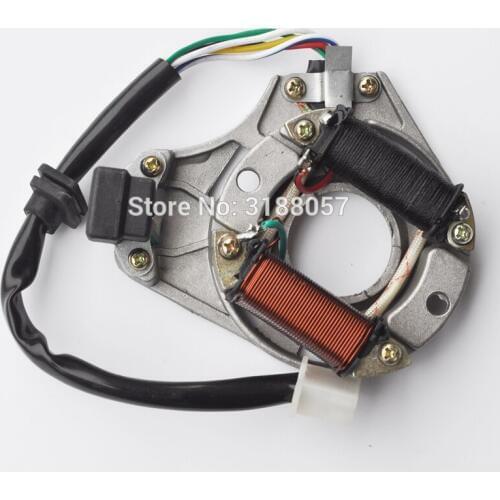 ATV QAUD STATOR IGNITION MAGNETO PLATE 50 110 125 110cc CHINESE 2 COIL - TAOTAO