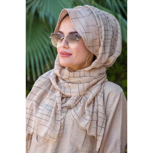 Muslim fashion women wrinkled hijab scarf soft solid head scarves turban shawls and wraps hijab femme musulman kopftuch