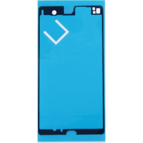 For Sony Xperia Z L36h LT36i C6602 C6603 LCD Front Frame Housing Back Battery Door Cover Adhesive Sticker