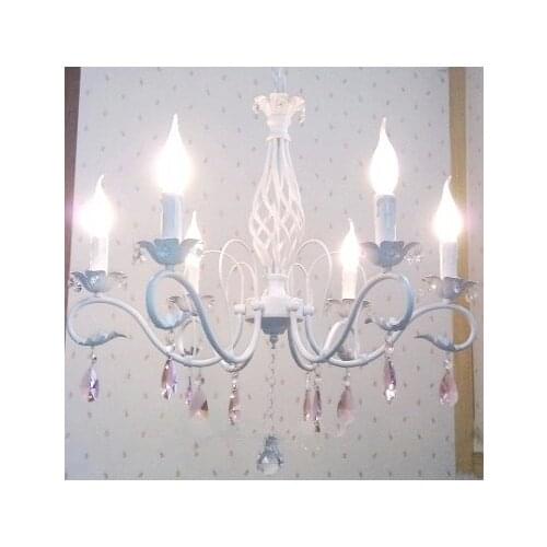 Personality American iron European children bedroom minimalist living room restaurant Chandelier