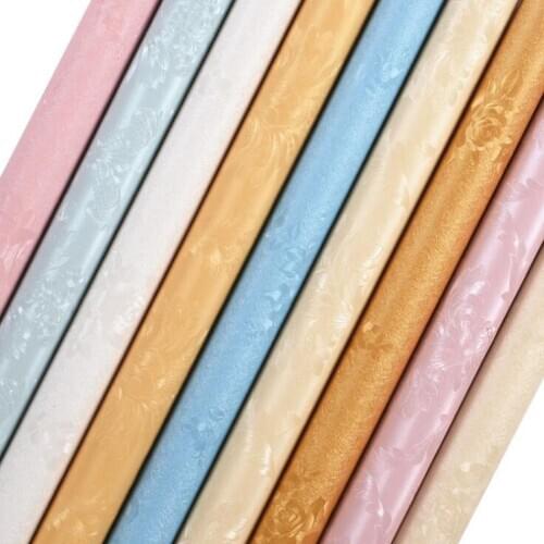 Luxury self-Adhesive PVC Wallpaper Wedding Living Room TV Background Wall Decoration Flower 3D Wall Sticker Roll Paper 5m 10m