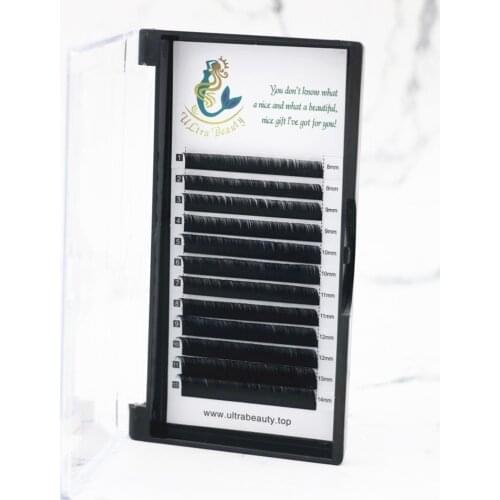 Synthetic Eyelash Extensions Individaul Lash 8-15mm Natural Soft Makeup Eyelashes Lashes Vendors High Quality