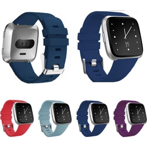 Replacement Band For Fitbit Versa/Versa2/Versa Lite Starp Soft Silicone Band Wrist Accessories Strap For Fit bit Versa Bracelet