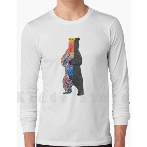 Ella Fitzbearald The Bipolar Bear-Version hoodies long sleeve Mental Health Bipolar Mental Health Art Mental