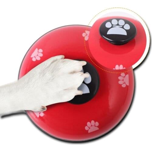 Pet Training Supplies Dog Training Bells Cat Dog Toys Colorful Stainless Dining Bell Puppy Training Equipment Device