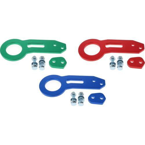 Universal Aluminum Alloy Rear Towing Hook Trailer Rings for Car Tool Replacement