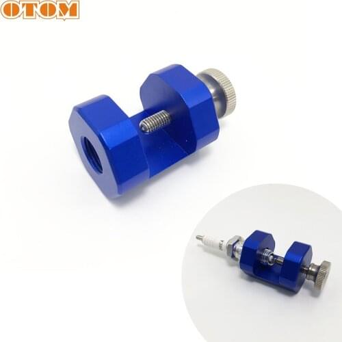 OTOM Universal Engine Spark Plug Gap Tool M14 X 1.25 Aluminum Gapper Gapping Sparkplug Caliper Adjustment Tools Car Accessories