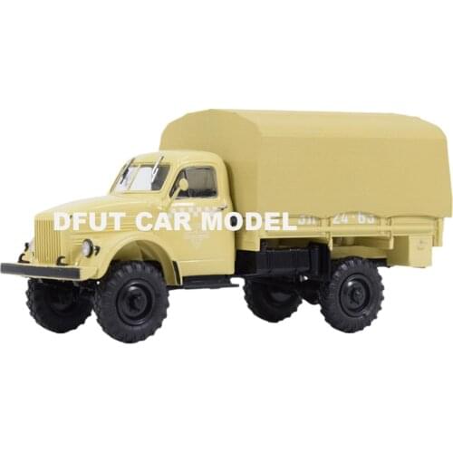 1:43 Alloy Soviet Union 1983 GAZ-63 truck model Car Model Of Childrens Toy Car Original Authorized Authentic Kids Toys