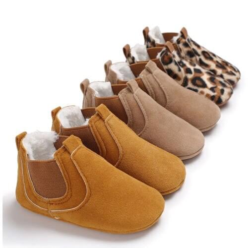 2020 Baby Toddler Soft Sole Leather Anti-slip Shoes Infant Boy Girl Comfortable Shoes