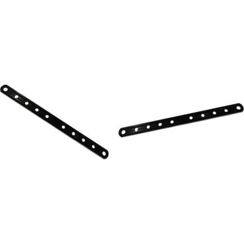 2x DOT Bike Motorcycle Aluminum Alloy Bike Exhaust Mounting Bracket - Length: 30cm