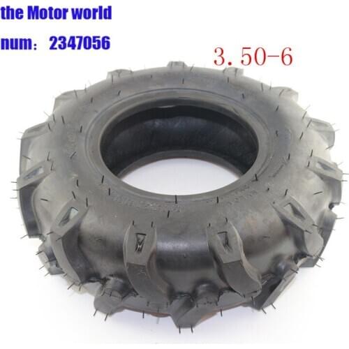 3.50-6 thickening vacuum tyre mobility scooter tire include Quad Lawn Mowe Garden Tractor rotary cultivator