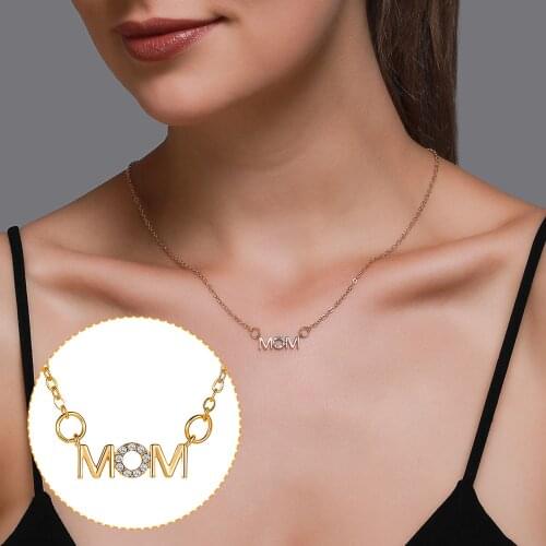 Mothers Day Fashion Personality Creative Metal Necklace Clavicle Chain Geometric Fashion Women Chains Jewelry Necklace Sets