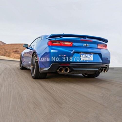 For Chevrolet Camaro 2016 2017 2018 ABS Plastic Rear Roof Spoiler Wing Trunk Lip Boot Cover Car Styling