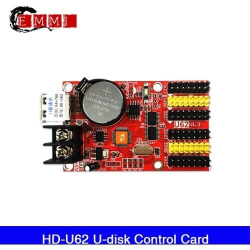 HD-U62 gray technology new cost-effective LED control system 3D effect with gray single and double color control