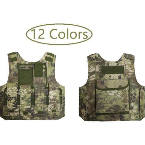 Military Kids Camouflage Hunting Clothes CS Combat Equipment Tactical Army Vest Children Cosplay Costume Airsoft Sniper Uniform