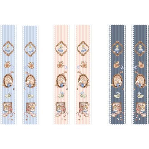 Lolita Stockings Alices Secret Book Cos Printed Lovely Long Socks Lolita Accessories H