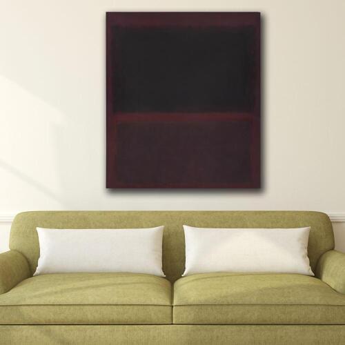 Wall Pictures For Living Room Abstract Mark Rothko No. 12, 1960 Canvas Art Home Decor Modern No Frame Oil Painting