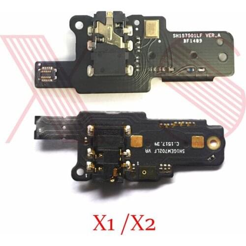 Original Earphone Jack Headphone Audio Jack Flex Cable for Huawei Honor X2 X1 ,tablet phone X2 X 1