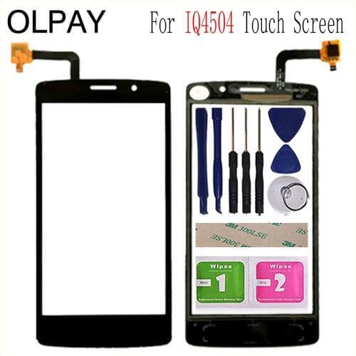 5.0 inch For Fly IQ4504 Evo Energy 5 Touch Screen Glass Digitizer Panel Touchscreen Front Glass Lens Sensor Tools
