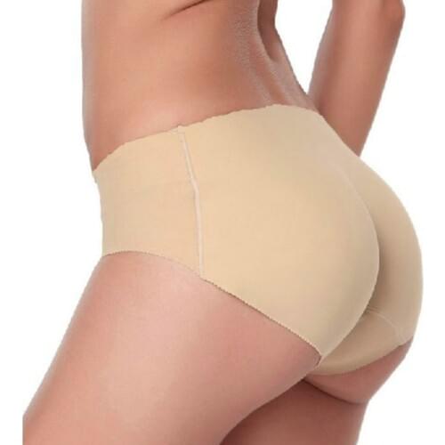 Sexy Padded Panties Seamless Bottom Panties Buttocks Soft Push Up Lingerie Women Underwear Butt Lift Briefs Hip Enhancer Shaper