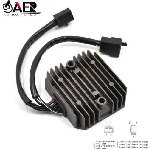 JAER SH603-12 Motorcycle Voltage Regulator Rectifier for Honda VRX400 Steed 400 1992-1998 NV400 Shadow 1992-1997 NV600 Shadow