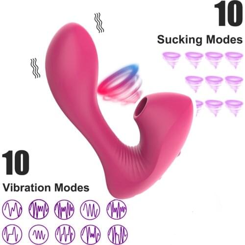 Female Clitoral Sucking Vibrator 20 Modes Clit Sucker Vacuum Stimulator Masturbator Dildo Adult Erotic Goods Sex Toys For Women