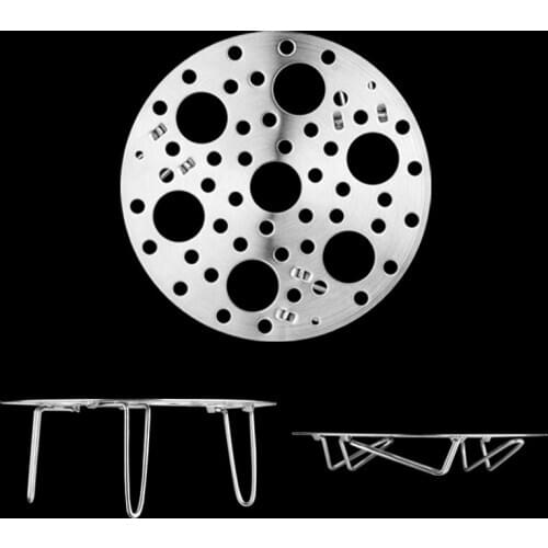 1PC Multifunction Folding Steamer Shelf Cookware 304 Stainless Steel Steamer Rack Durable Pot Steaming Tray Stand