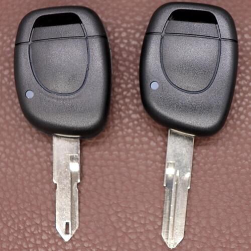 10pcs/lot 1 Button Uncut Blade Remote Car Key Shell For Renault Twingo Clio Kangoo Master NO Chip Keyless Entry Fob Case