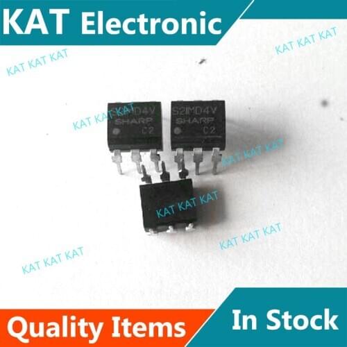 5PCS/Lot S21MD4V DIP-6 Built-in Zero-cross Circuit, High NoiseResistance Type Phototriac Coupler