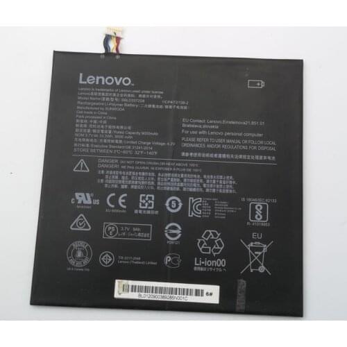 5B10N38140 BBLD3372D8 battery for Lenovo MIIX320-10ICR/miix325-10ICR 80XF002VGE 80XF002MGE 7cables