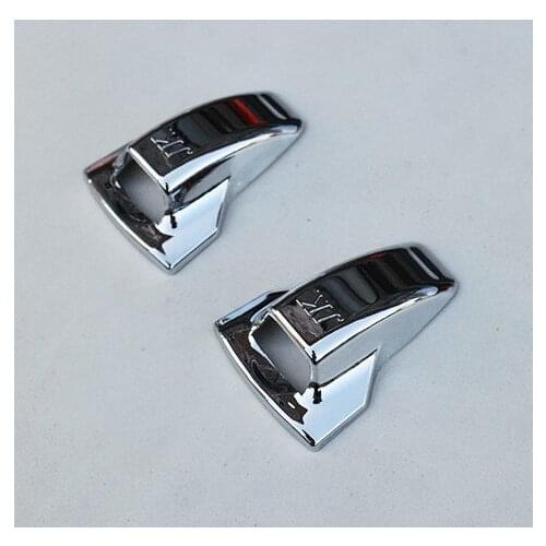 ABS chrome trim water spray nozzle spray paillette decoration 2pcs for MITSUBISHI ASX 2011-2019 Car styling