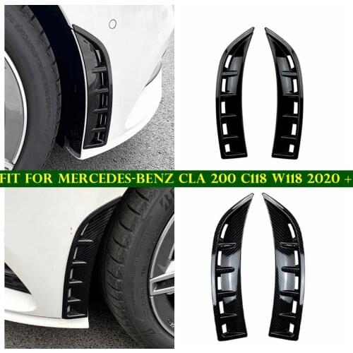 Accessories Car-styling Front Bumper Fender Air Outlet Inlet Panel Cover Trim Fit For Mercedes-Benz CLA 200 C118 W118 2020 2021