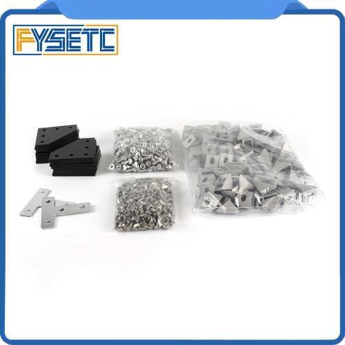 BLV Mgn Cube Frame Hardware Kit Screw Nut Hardware Parts Machine Parts For DIY CR10 Anet E12 3D Printer Parts