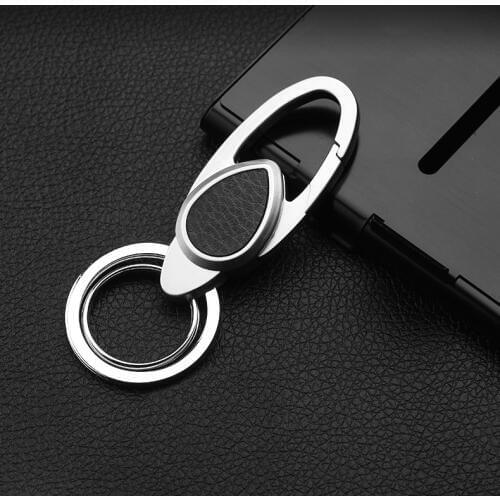 Keychain Car Key Ring Keyring Motorcycle Keychain Chain Chains Llavero Coche Mens Fashion Leather Metal Gift Auto Car Logo Car
