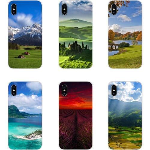 Accessories Phone Shell Covers For Samsung Galaxy A3 A5 A7 A9 A8 Star A6 Plus 2018 2015 2016 2017 Natural Landscape